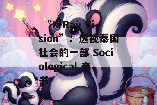  “X-Ray Vision”：透视泰国社会的一部 Sociological 奇书